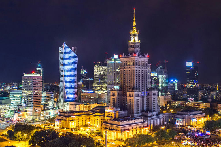 The Palace of Culture and Science in Warsaw