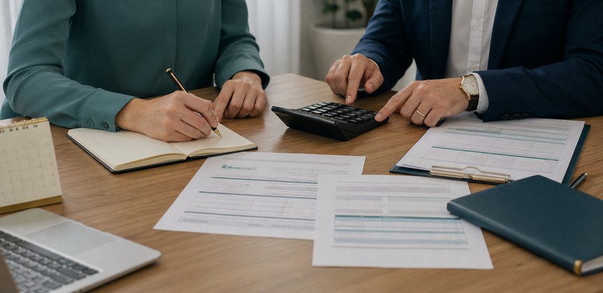 Polish accounting and tax paperwork for a freelance teacher