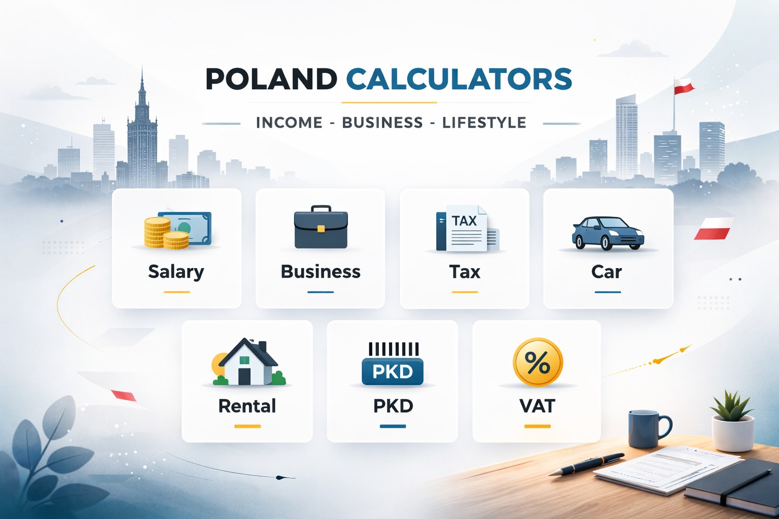 Poland calculators for foreigners: 7 free tools | English Wizards